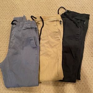 Lot of size medium Hollister jogger pants